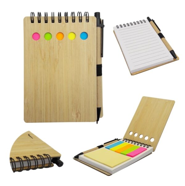 Libreta Bambu Banderitas BA01