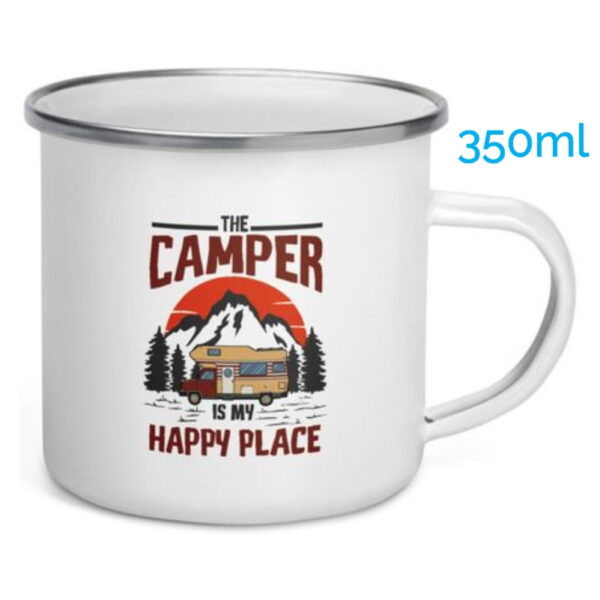 Mug Peltre en Acero para Sublimar 350 ml