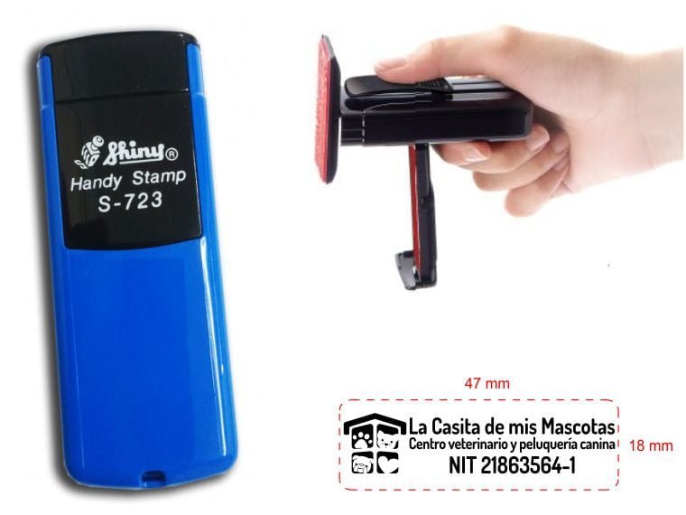 Sello Handy Shiny S-723