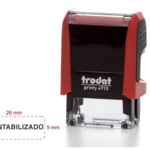 Sello Trodat 4910 Ecologico 26 x 10 mm