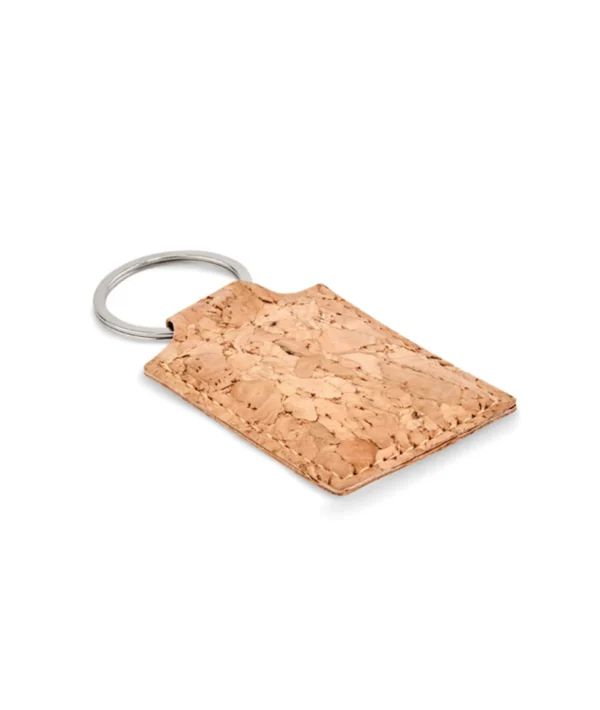 Llavero Corcho Rectangular MT-CORCH