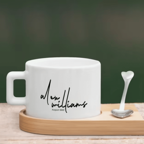 Mug Coffe Plato Bambu 6oz