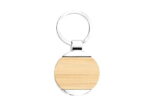 Llavero Metal Bambu Redondo MT-REDO
