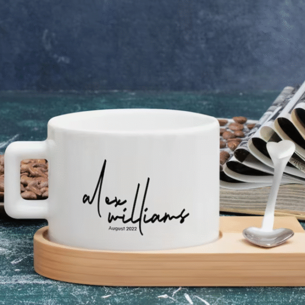 Mug Coffe Plato Bambu 6oz