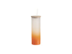 Vaso Opalizado Tapa Bambu Pitillo 800 Ml