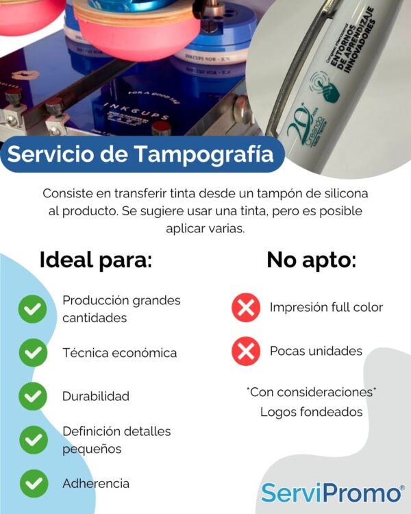 Servicio de Tampografia