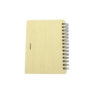 Libretas personalizadas medellin – Libreta Bambu Recycle atras