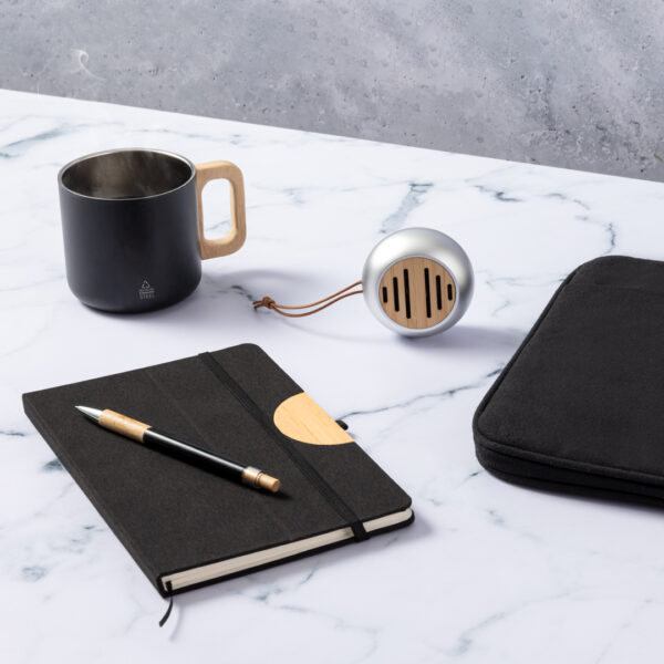 Libreta Porta Celular Ejecutiva Negra Ll-02