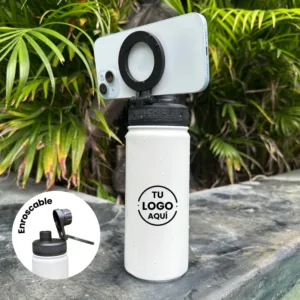 Termo Acero Porta Celular Holder