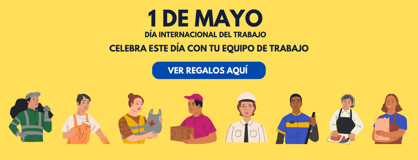 Sliders dia del trabajador trabajo 1 mayo