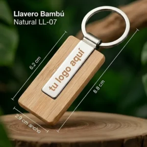 Llavero Bambu Naturall LL-07