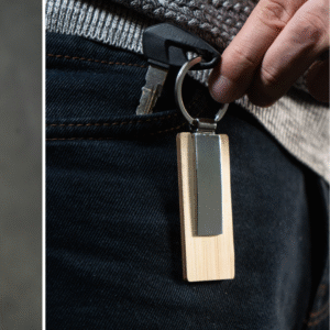 Llavero Bambu Naturall LL-07