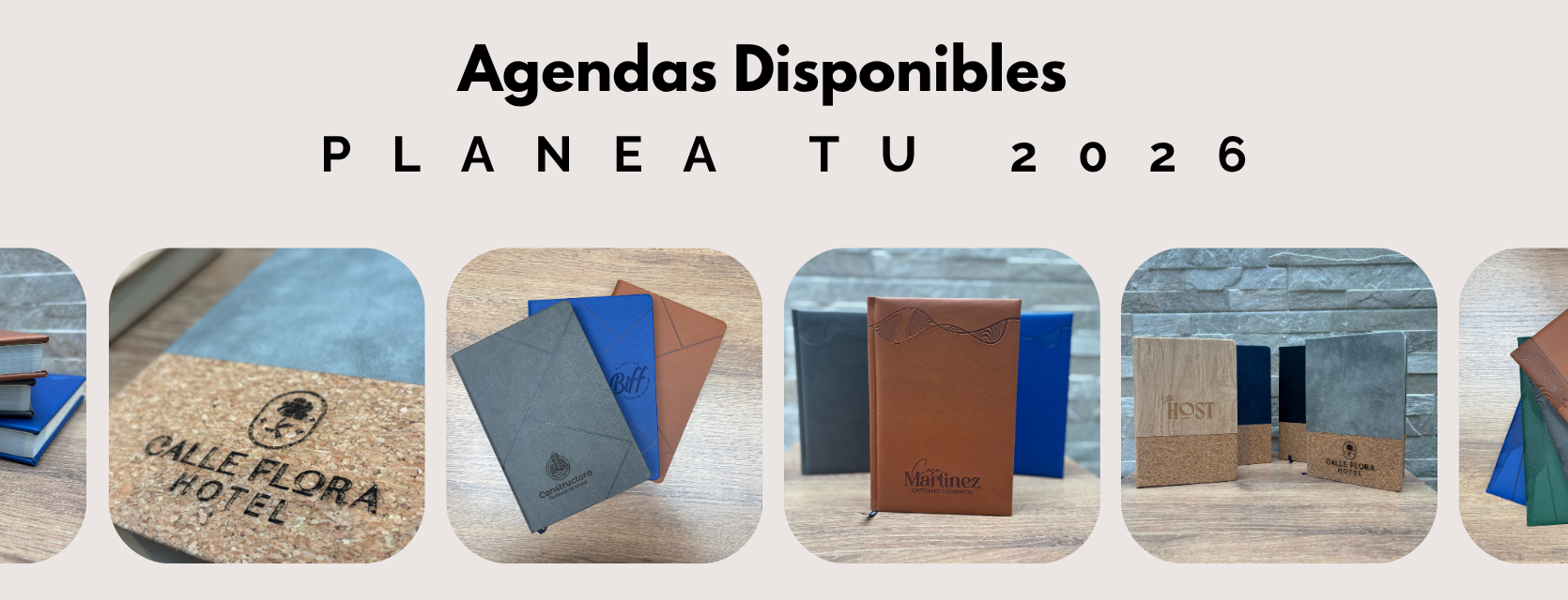 Slider Agendas 2026 Personalizadas Medellin