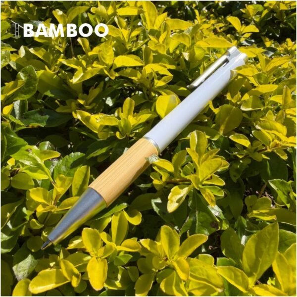 Lapicero White Bambu 014-BL
