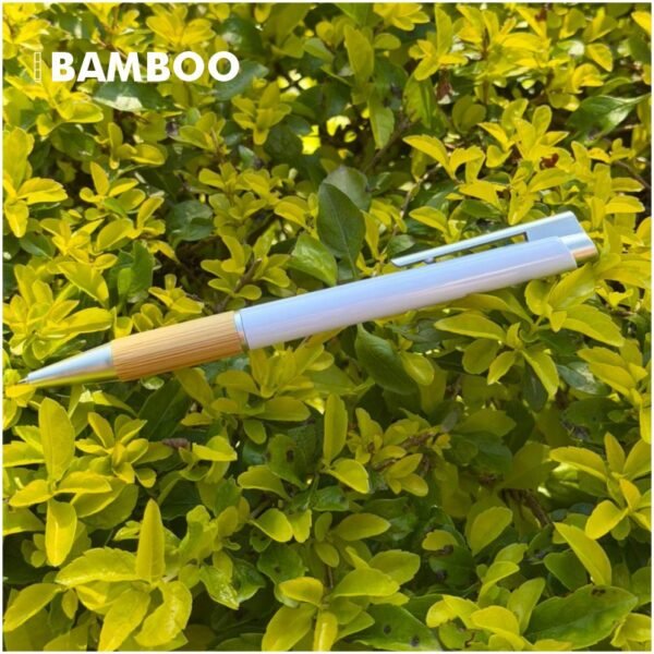 Lapicero White Bambu 014-BL