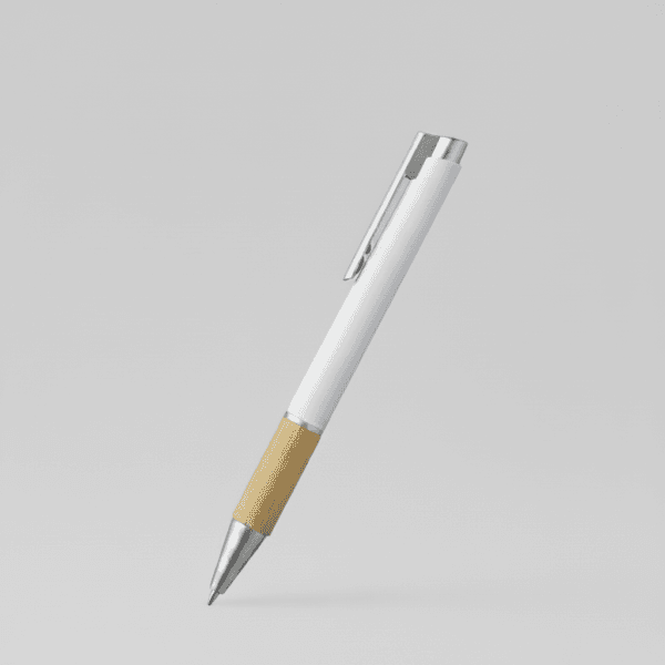 Lapicero White Bambu 014-BL