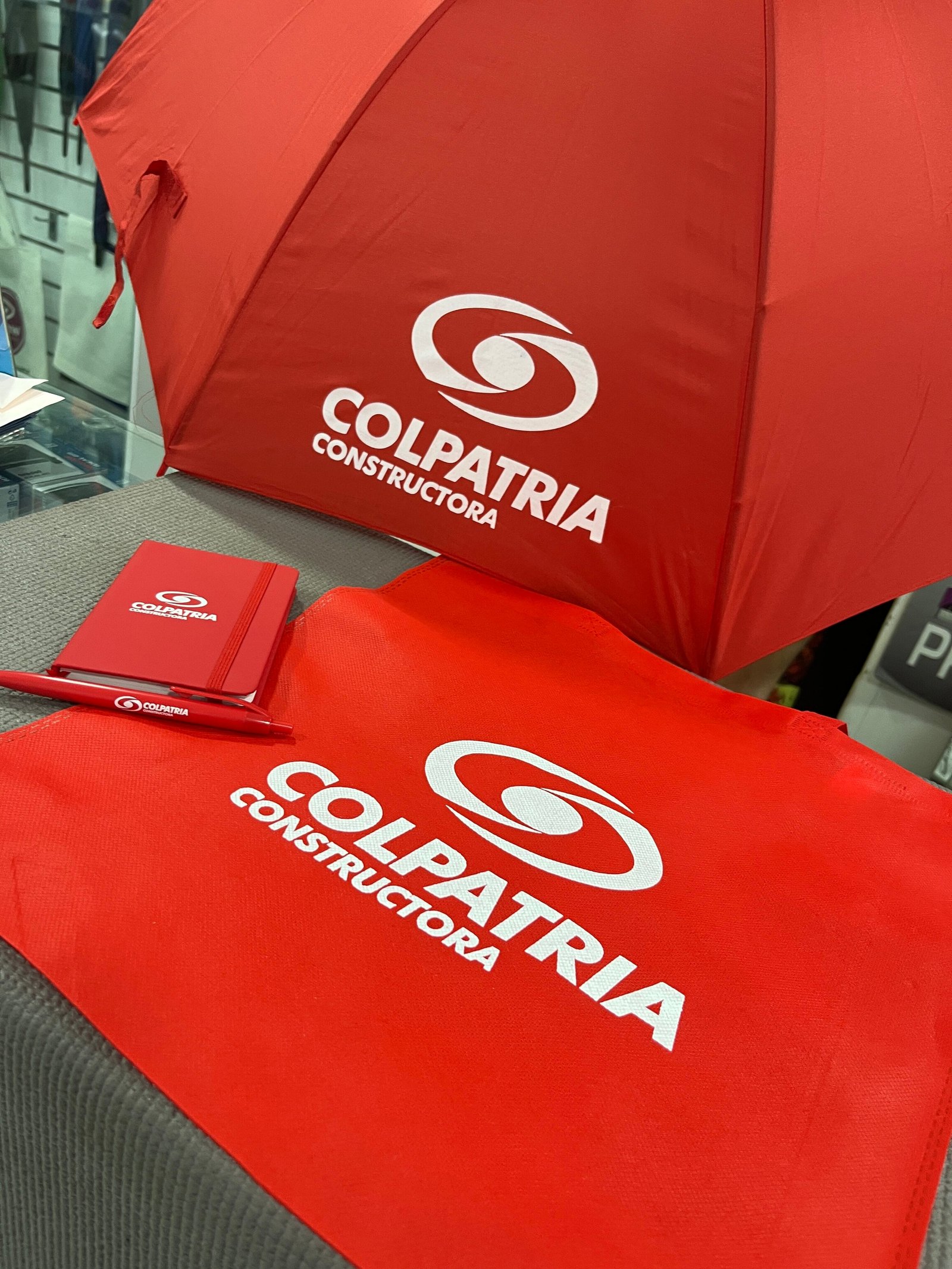 Trabajo realizado Sombrillas Personalizadas