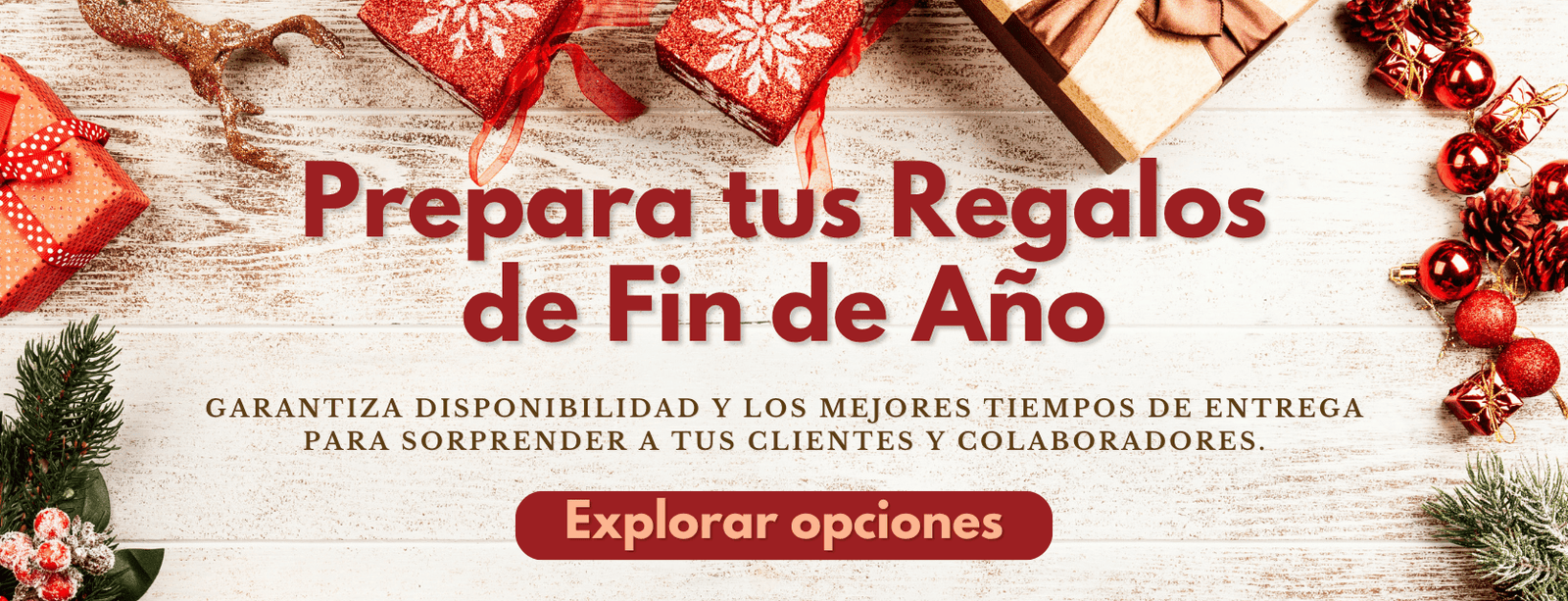 Slider Fin de año - Regalos Corporativos para Navidad